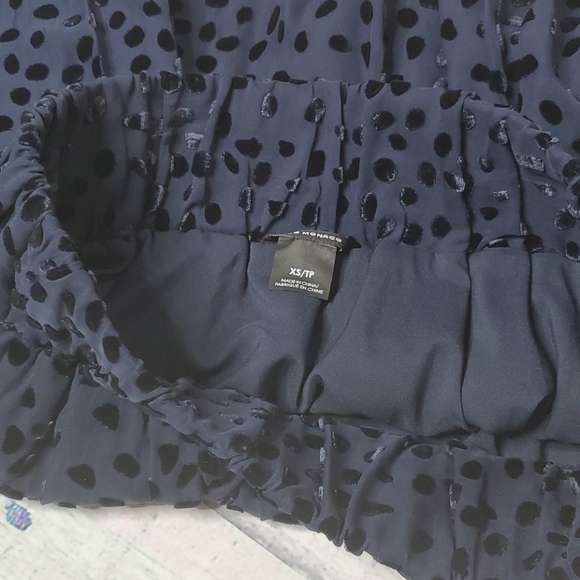 Club Monaco Polka Dot Mini Skirt - Picture 4 of 5